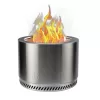 CRAFTSMAN Smokeless 19.5-in W Stainless Steel Wood-Burning Fire Pit