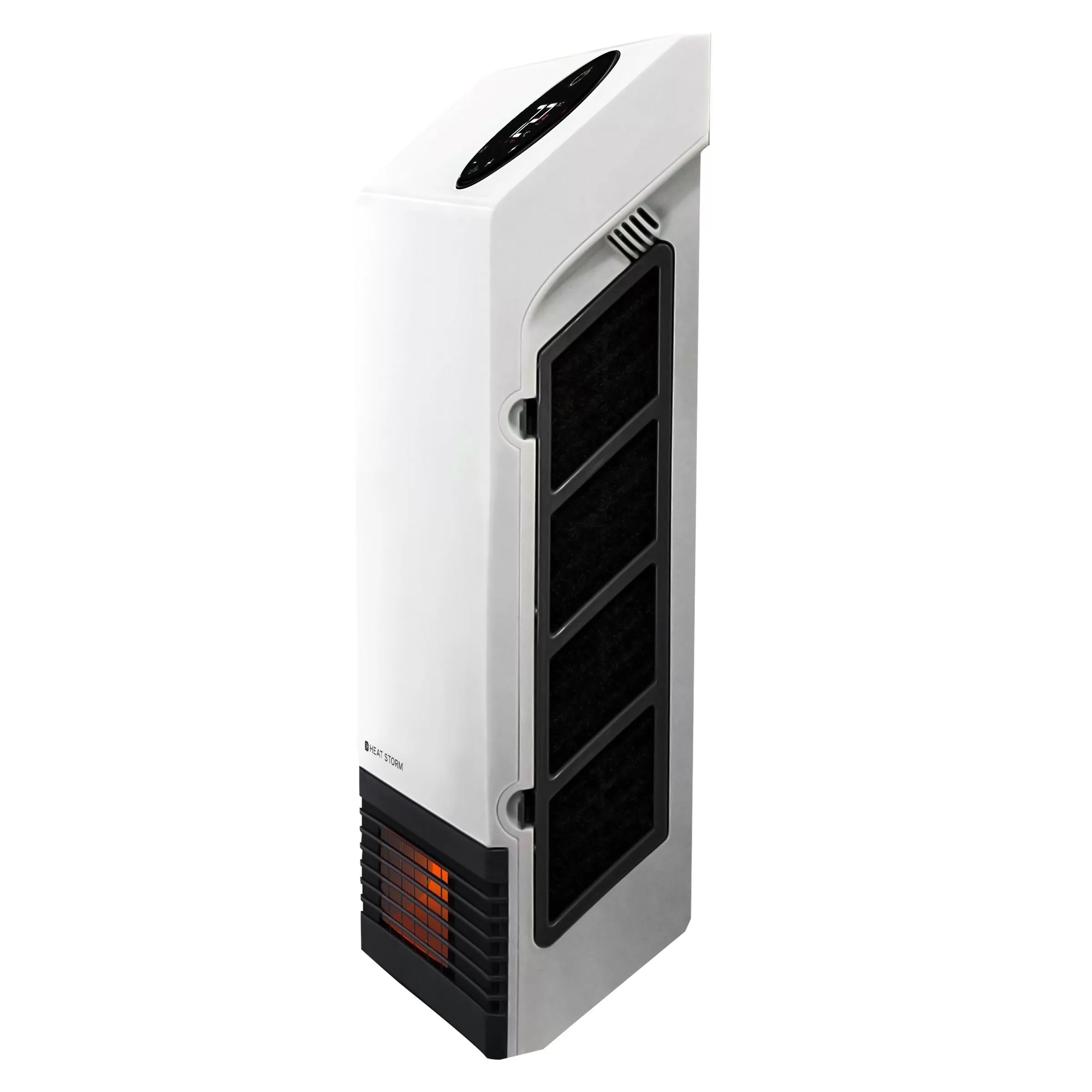 Heat Storm Up to 1000-Watt Infrared Cabinet Indoor Electric Space Heater with Thermostat and Remote Included
