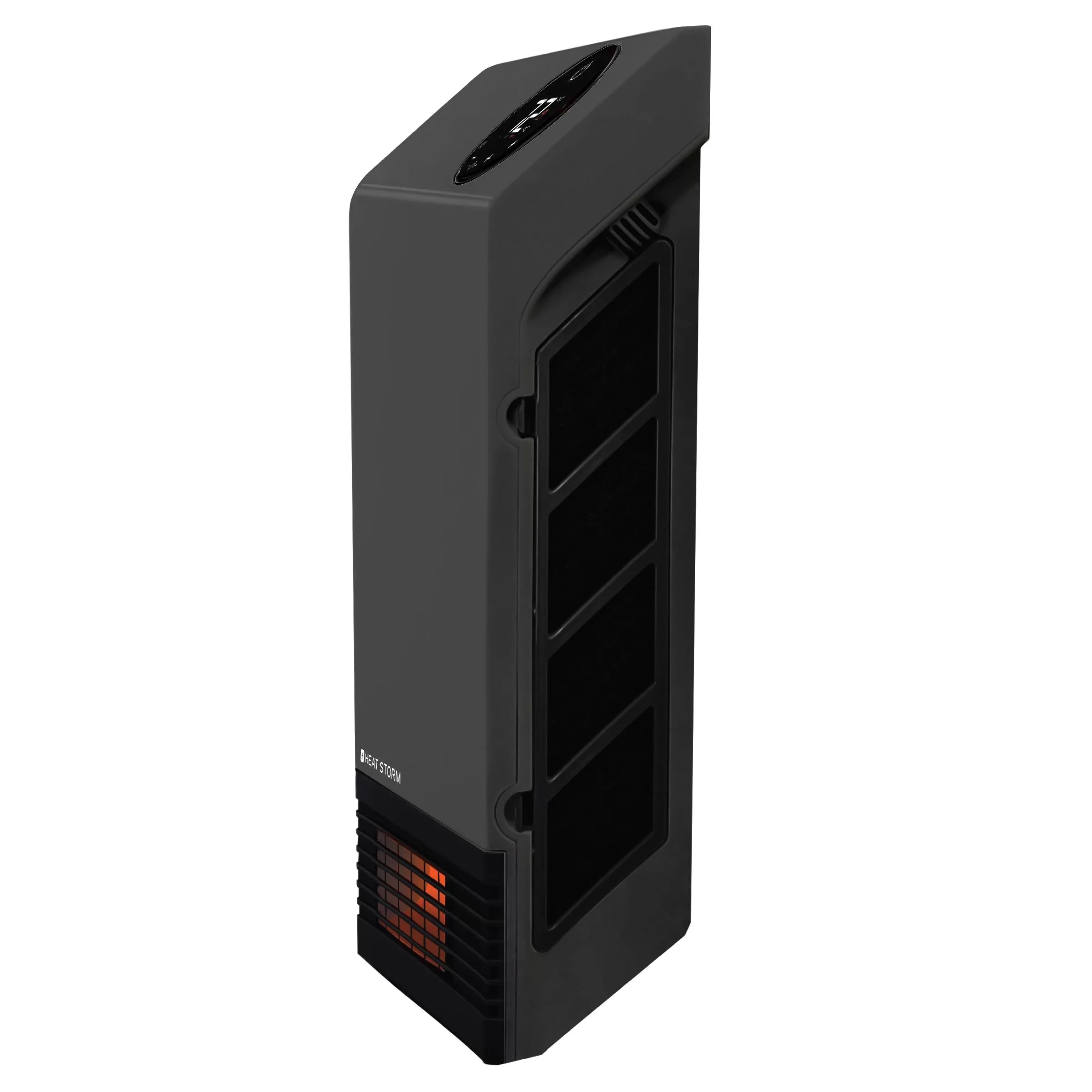 Heat Storm Up to 1000-Watt Infrared Cabinet Indoor Electric Space Heater with Thermostat and Remote Included