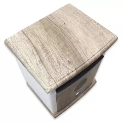 Heat Storm Up to 1500-Watt Infrared Cabinet Indoor Electric Space Heater with Thermostat and Remote Included