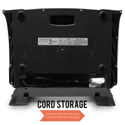Heat Storm Up to 1500-Watt Infrared Cabinet Indoor Electric Space Heater with Thermostat and Remote Included
