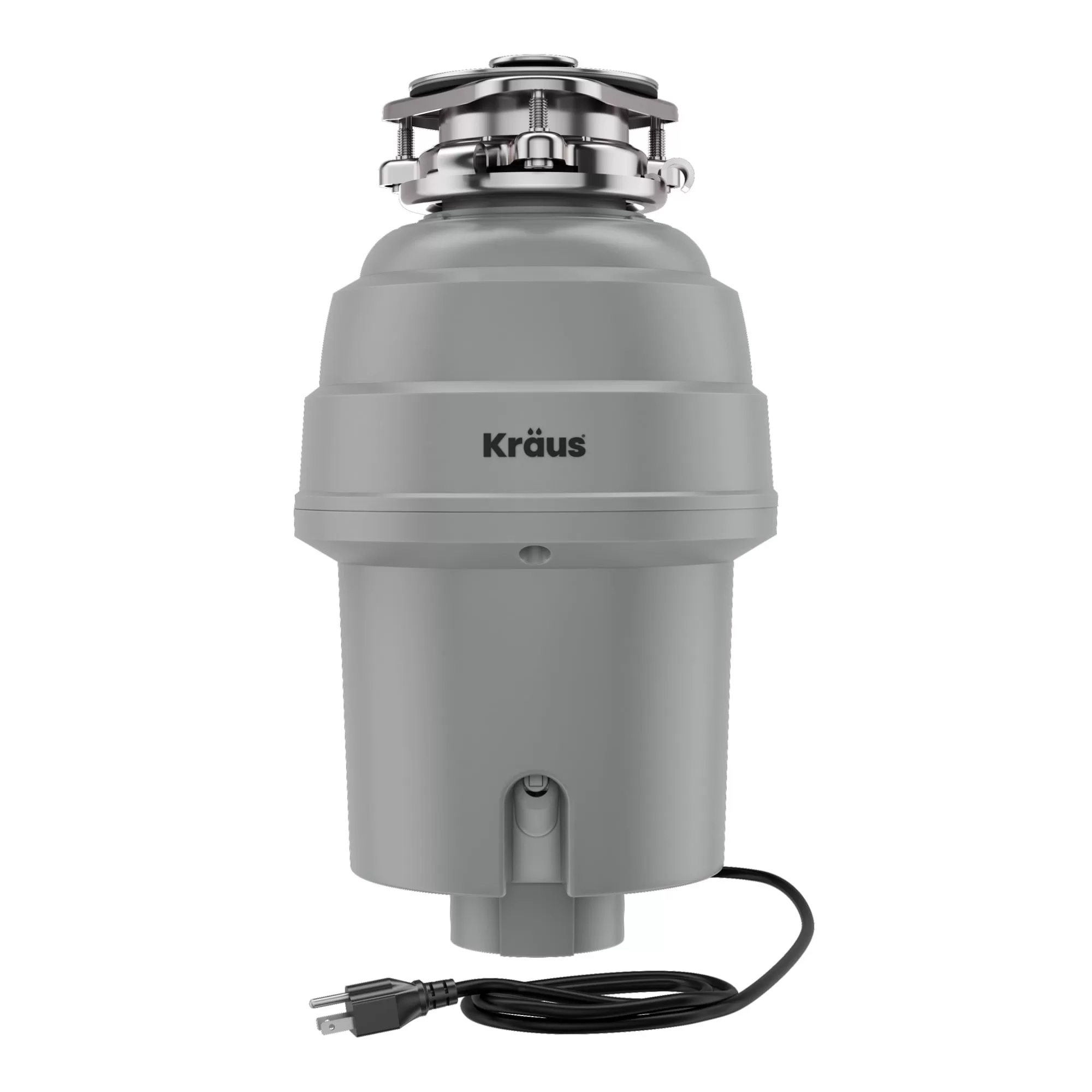 Kraus Kore Corded 3/4-HP Continuous Feed Noise Insulation Garbage Disposal