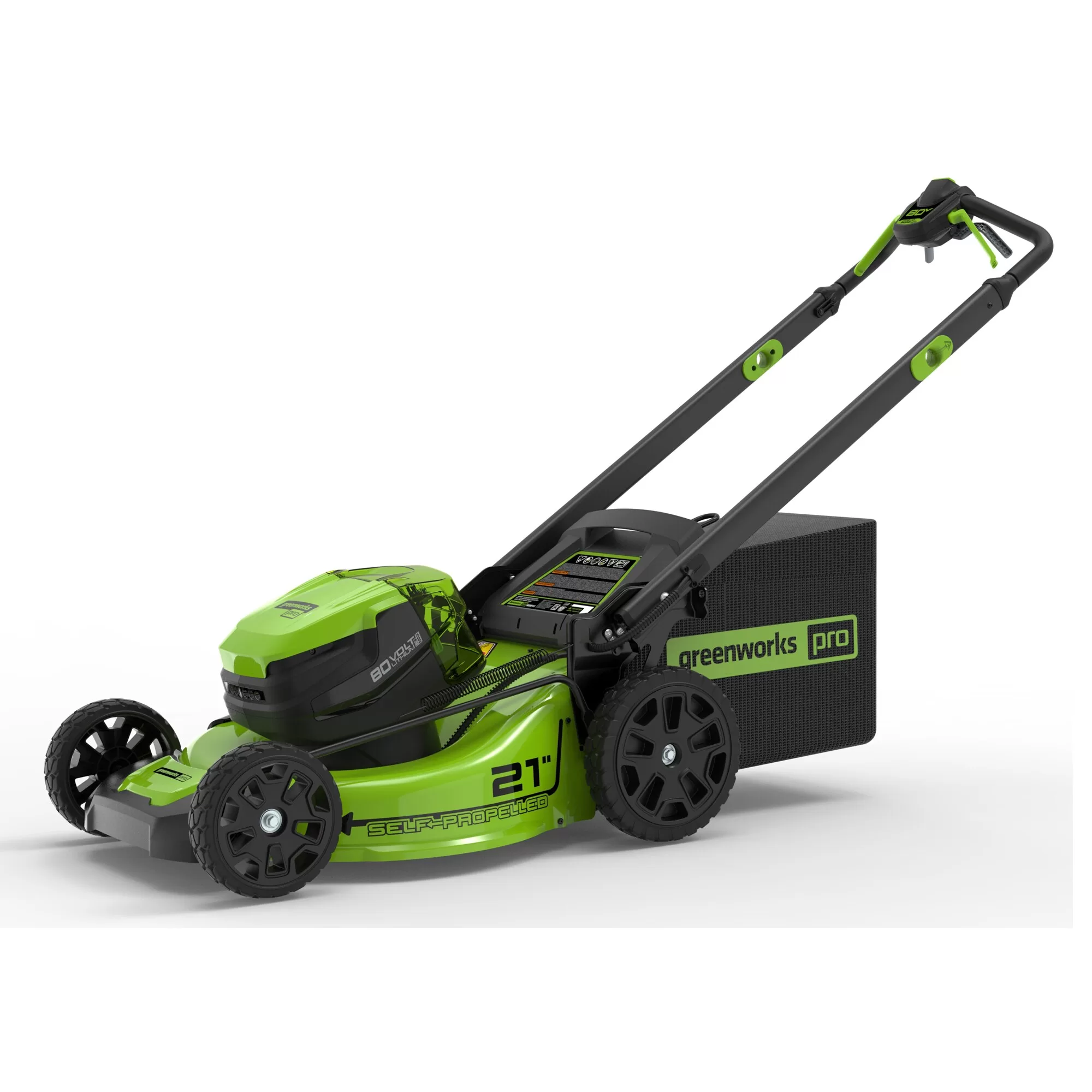 Greenworks Pro 80-volt Max 21-in Cordless Self-propelled Lawn Mower (Battery and Charger Not Included)