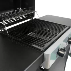 Master Forge Black/Porcelain Enamel 2-Burner Liquid Propane Gas Grill