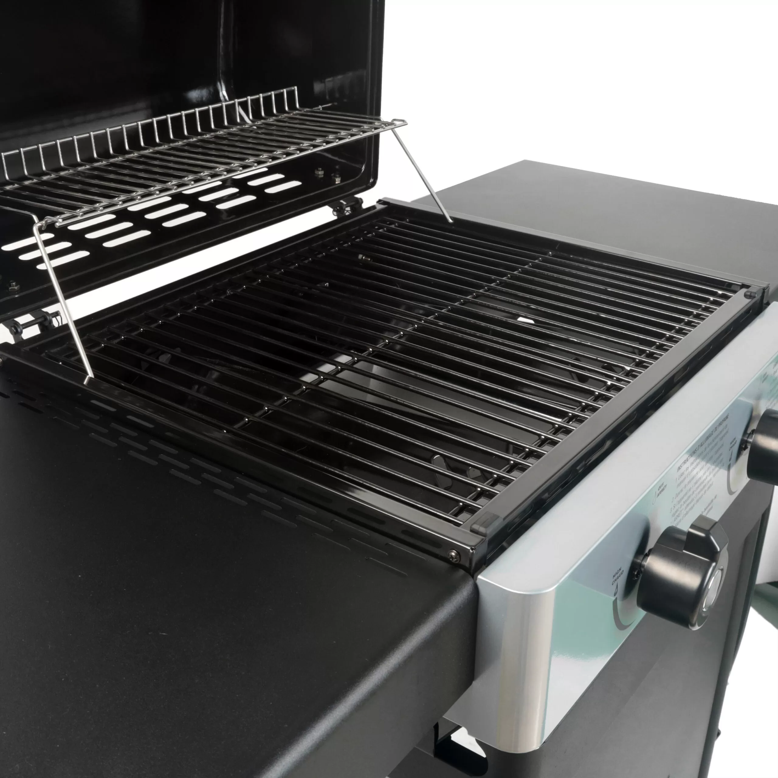 Master Forge Black/Porcelain Enamel 2-Burner Liquid Propane Gas Grill