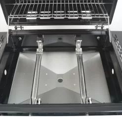 Master Forge Black/Porcelain Enamel 2-Burner Liquid Propane Gas Grill