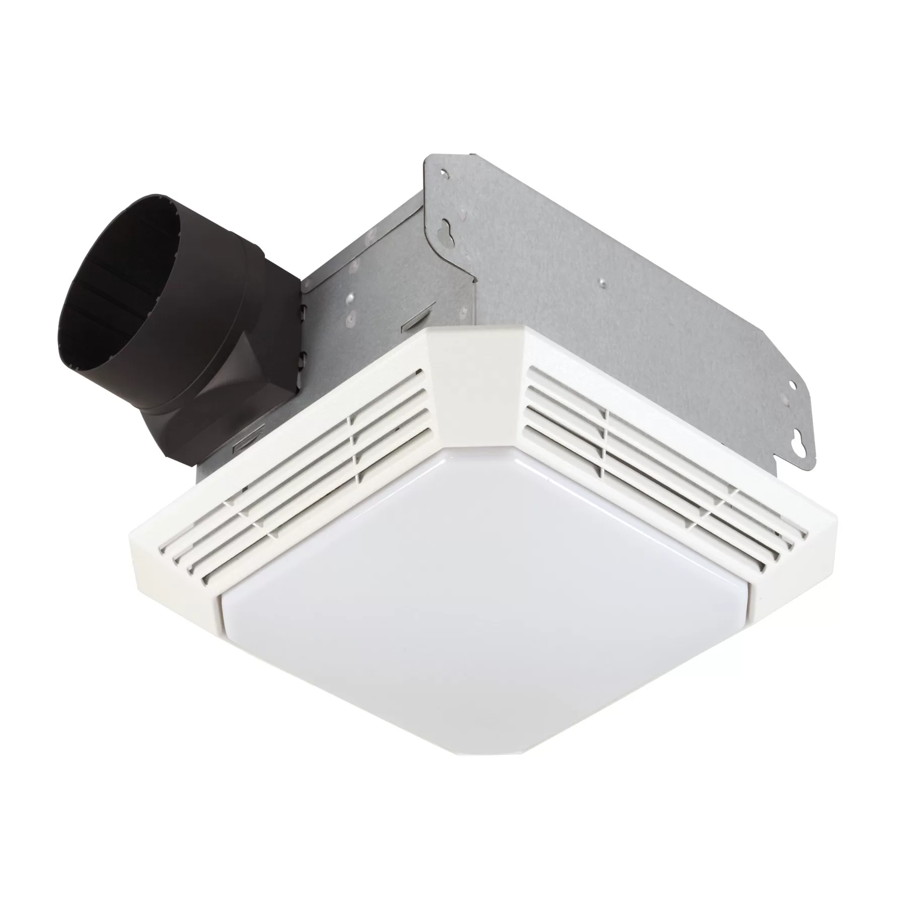 Broan 3.5-Sone 70-CFM White Lighted Bathroom Fan