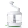 OXO Good Grips One Stop Chop Manual Food Processor, (Stainless Steel, Plastic)