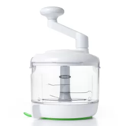 OXO Good Grips One Stop Chop Manual Food Processor, (Stainless Steel, Plastic)