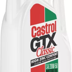 Castrol GTX Classic 20W-50 Conventional Motor Oil, 5 Quarts