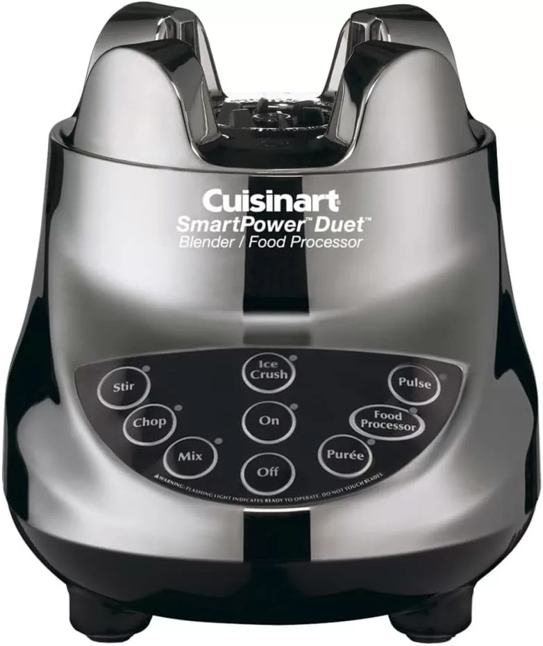 Cuisinart BFP-703BC Smart Power Duet Blender/Food Processor, Brushed Chrome, 3 cup, count of 6