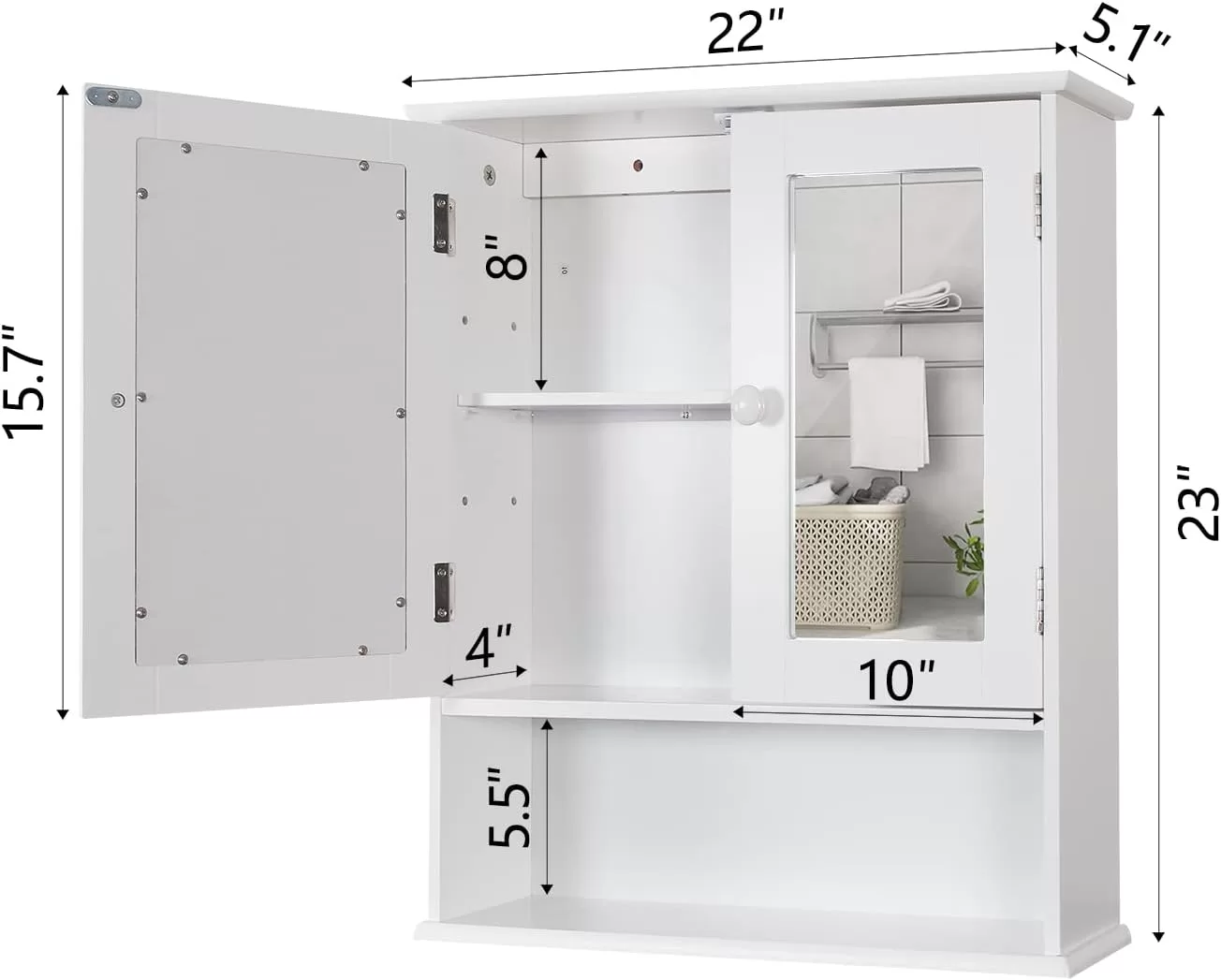TaoHFE Medicine Cabinet, Medicine Cabinets for Bathroom