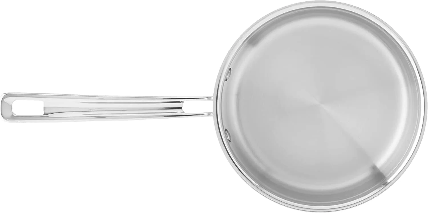Cuisinart Saucepan with Cover, Triple Ply 2-Quart Skillet, Multiclad Pro, MCP19-18N
