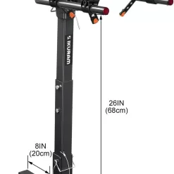 IKURAM R 2 Bike Rack Bicycle Carrier Racks Hitch Mount Double Foldable Rack for Cars, Trucks, SUV's and minivans with a 2" Hitch Receiver