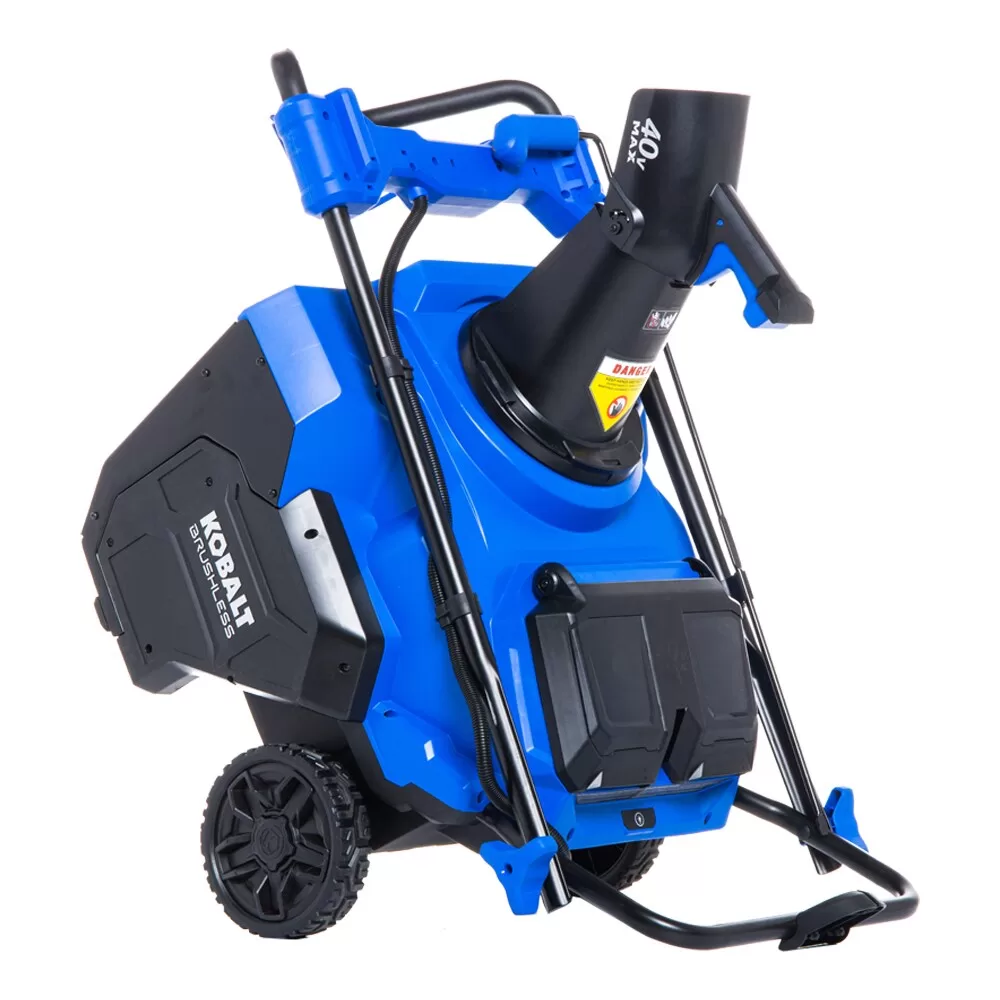 Kobalt Gen4 40-volt 21-in Single-stage Push Cordless Electric Snow Blower (Battery Not Included)