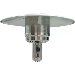 Hanover 48000-BTU Hammered Bronze Steel Floorstanding Liquid Propane Patio Heater