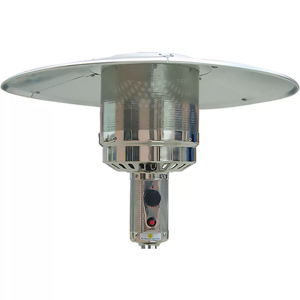 Hanover 48000-BTU Hammered Bronze Steel Floorstanding Liquid Propane Patio Heater