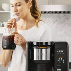 Ninja Hot and Cold Brew System 5-Cup Black Residential Cold Brew Coffee Maker