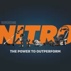 WORX Nitro Power Share 40-volt 20-in Cordless Push Lawn Mower 4 Ah (Battery and Charger Included)