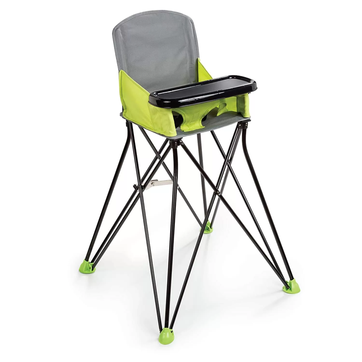 Summer Infant Pop 'N Sit Portable Highchair-Green