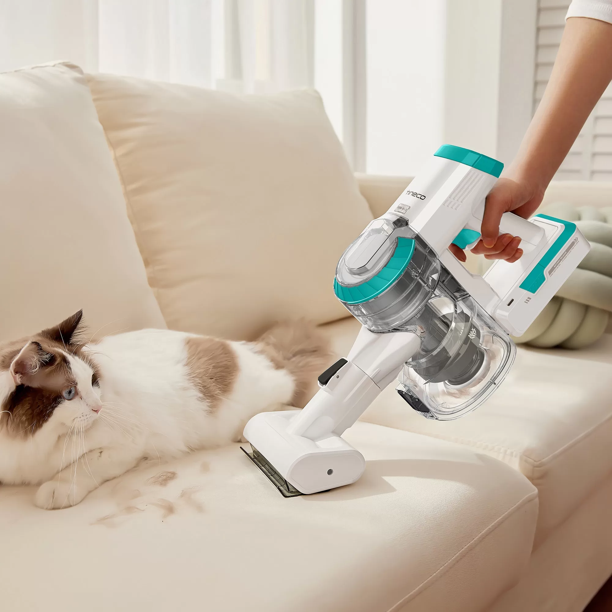 Tineco PWRHERO 11 Pet 21.6 Volt Cordless Pet Stick Vacuum (Convertible To Handheld)