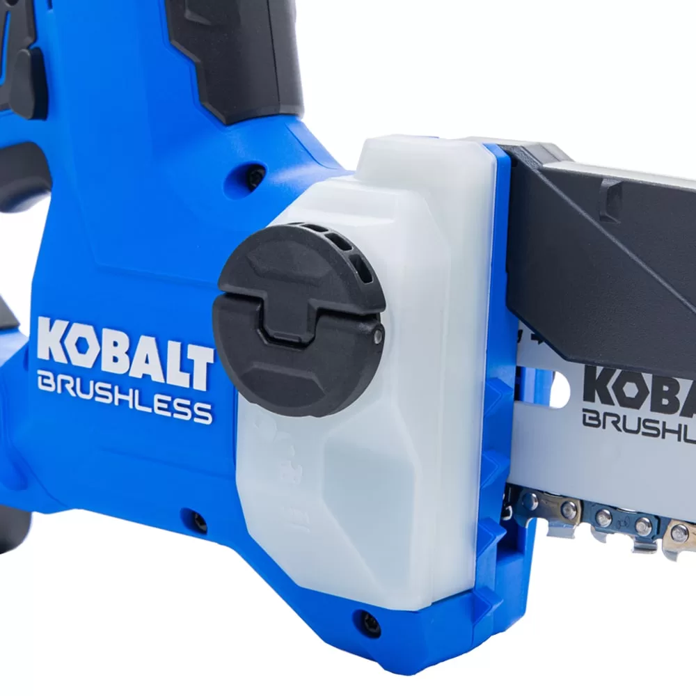 Kobalt 24-volt 6-in Brushless Battery 2 Amp 2 Ah Chainsaw (Battery and Charger Included)