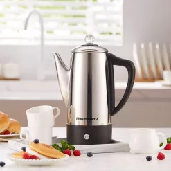 Elite 12-Cup Stainless Steel Commercial/Residential Percolator