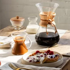Chemex Pour-Over Glass Coffeemaker - Classic Series - 6-Cup - Exclusive Packaging