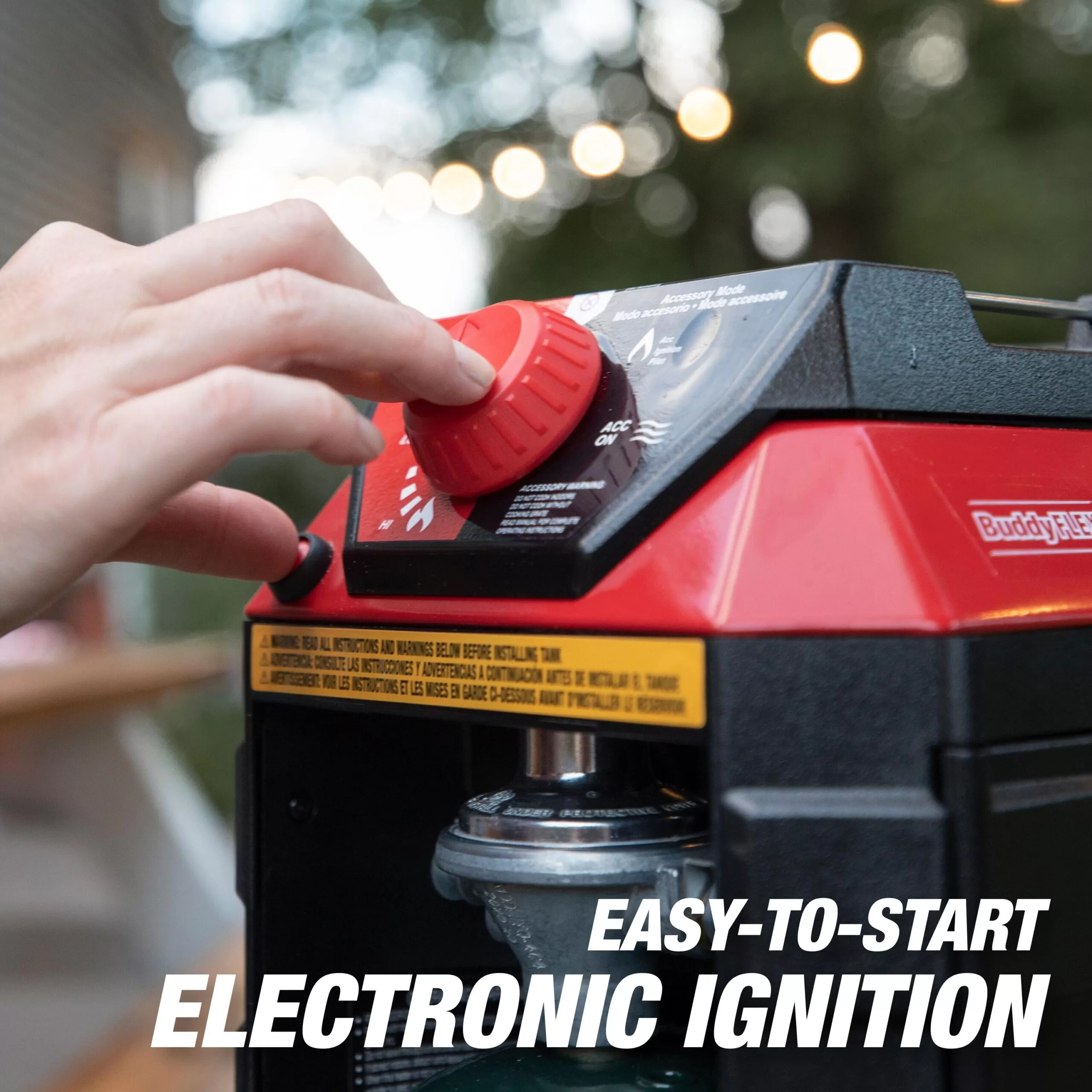 Mr. Heater Buddy FLEX 11000-BTU Outdoor Portable Radiant Propane Heater