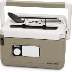 Presto 06012 Nomad 8-quart Traveling Slow Cooker, Tan