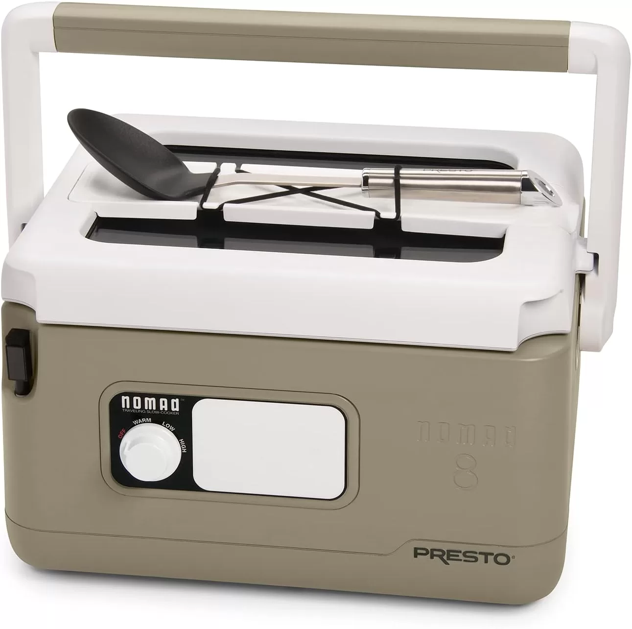 Presto 06012 Nomad 8-quart Traveling Slow Cooker, Tan