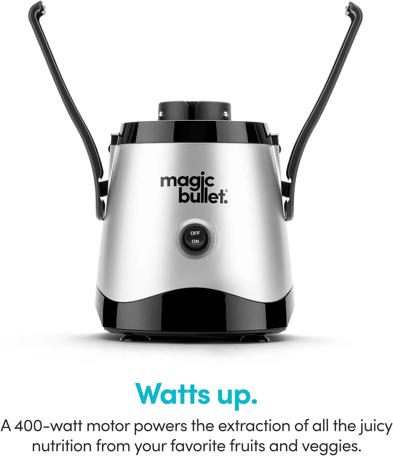 Magic Bullet Mini Juicer with Cup, Black and Silver