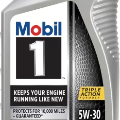 Mobil 1 Advanced Full Synthetic Motor Oil 5W-30, 6-pack of 1 quarts