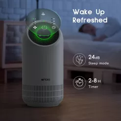 Afloia Hepa Air Purifiers for Home - Large Room Up to 880 Ft², H13 Ture Hepa Filter Air Cleaner, Fillo White