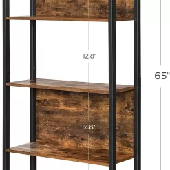 VASAGLE 5-Tier Bookshelf, Storage Rack Shelf