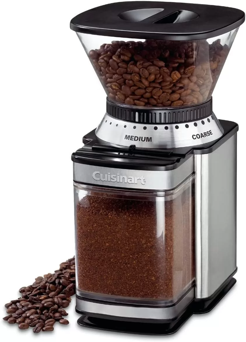 CUISINART Coffee Grinder, Electric Burr One-Touch Automatic Grinder, DBM-8P1