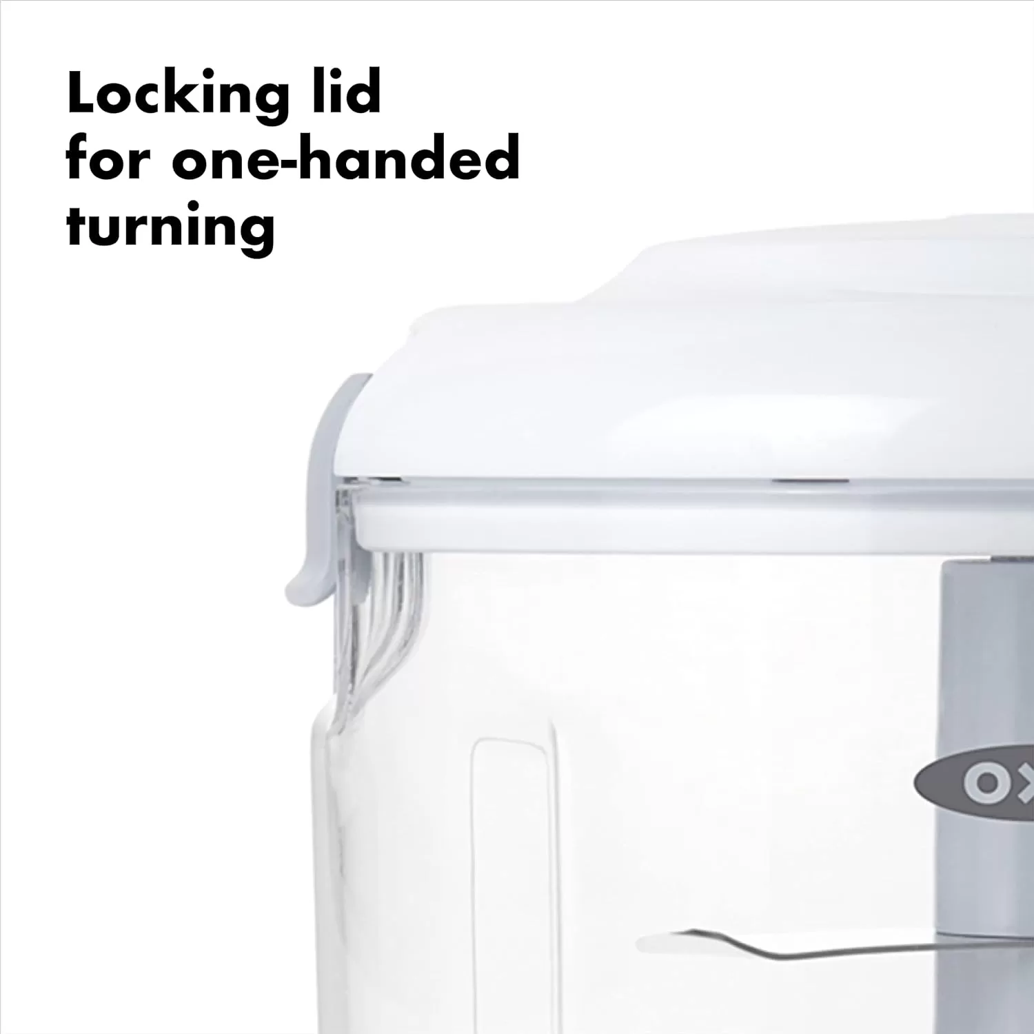 OXO Good Grips One Stop Chop Manual Food Processor, (Stainless Steel, Plastic)