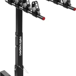 Retrospec Lenox 2-5 - Bike Hitch Rack for Cars, Trucks, SUVs with 2” Hitch | Foldable Steel Frame