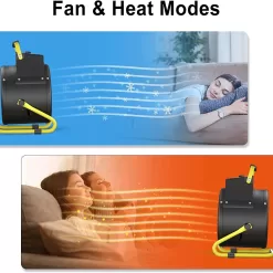 Outdoor Patio Heater, Portable Electric Garage Heaters