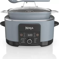 Ninja MC1001 Foodi PossibleCooker PRO 8.5 Quart Multi-Cooker, with 8-in-1 Slow Cooker, Sea Salt Gray
