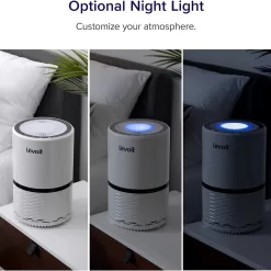 LEVOIT Air Purifiers for Home, HEPA Filter for Smoke, Dust and Pollen in Bedroomite