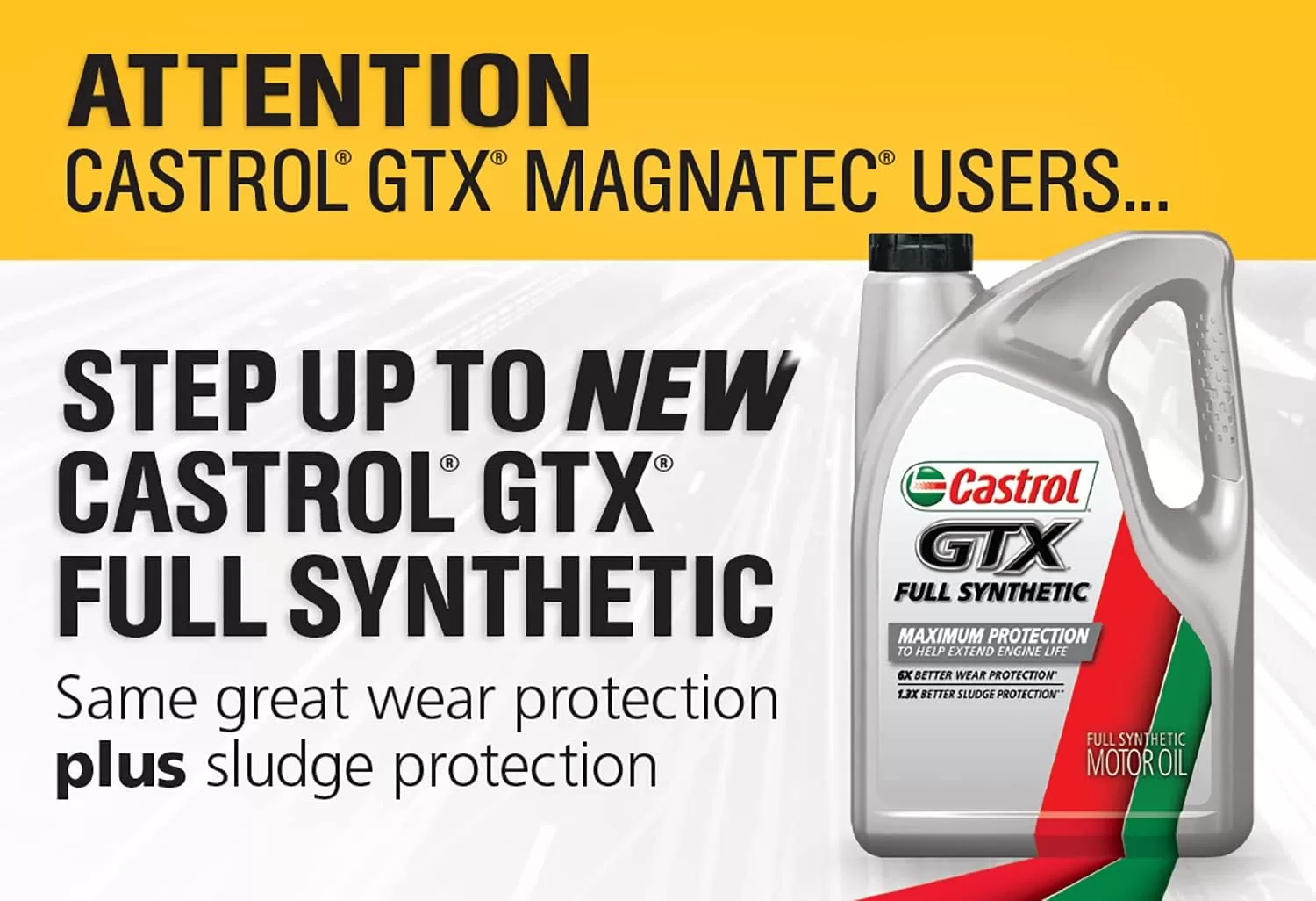 Castrol GTX Full Synthetic 0W-20 Motor Oil, 5 Quarts