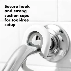 OXO Good Grips Aluminum Hose Shower Caddy - Silver