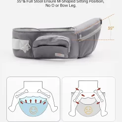 Baby Carrier Newborn to Toddler, Mumgaroo Ergonomic 6-in-1 Baby Carrier