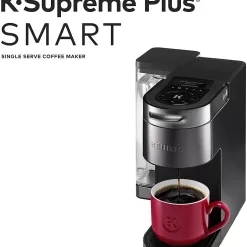 Keurig® K-Supreme Plus SMART Single Serve K-Cup Pod Coffee Maker, Black