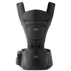Baby Carrier with Hip Seat, Baby Carrier Newborn to Toddler (Black)