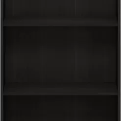 Furinno Basic 3-Tier Bookcase Storage Shelves, Espresso