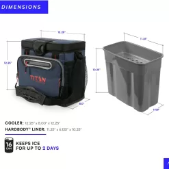 Arctic Zone Titan Deep Freeze Cooler - Zipperless Hardbody Cooler