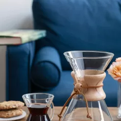 Chemex Pour-Over Glass Coffeemaker - Classic Series - 6-Cup - Exclusive Packaging