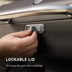 Masterbuilt 200-Sq in Black Portable Charcoal Grill
